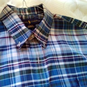 Ralph Lauren Button Down Shirt (Sz L)